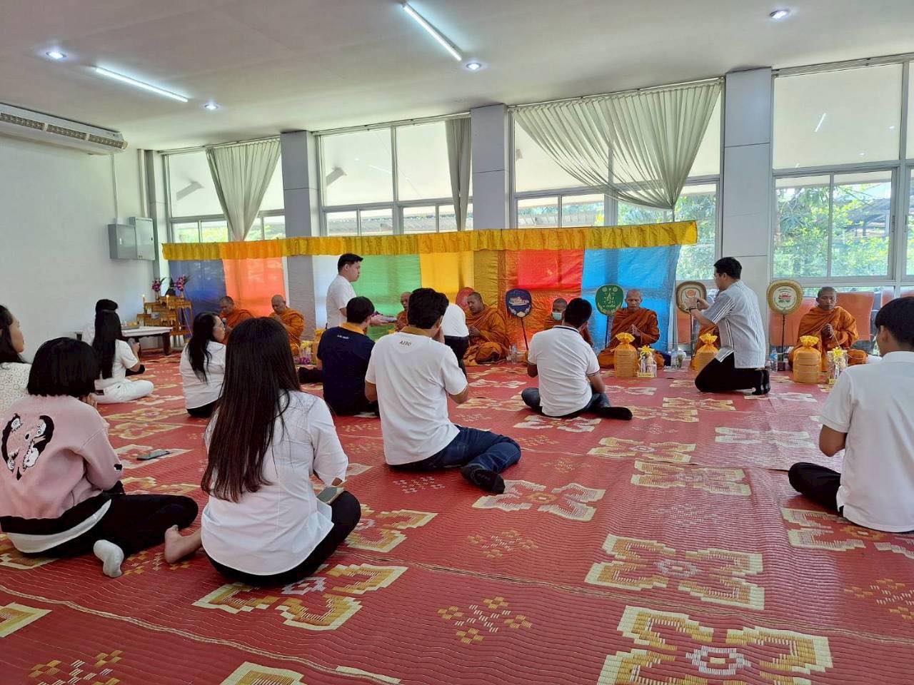 title - วันที่ 7 มกราคม 2569  ฤกษ์งามยามดี ทำบุญสำนักงาน  เริ่มต้นปีงบประมาณ 2569 ด้วยความศิริมงคล